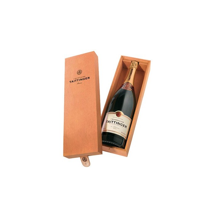 Jéroboam Champagne Brut "Cuvée Prestige" Maison Taittinger caisse bois